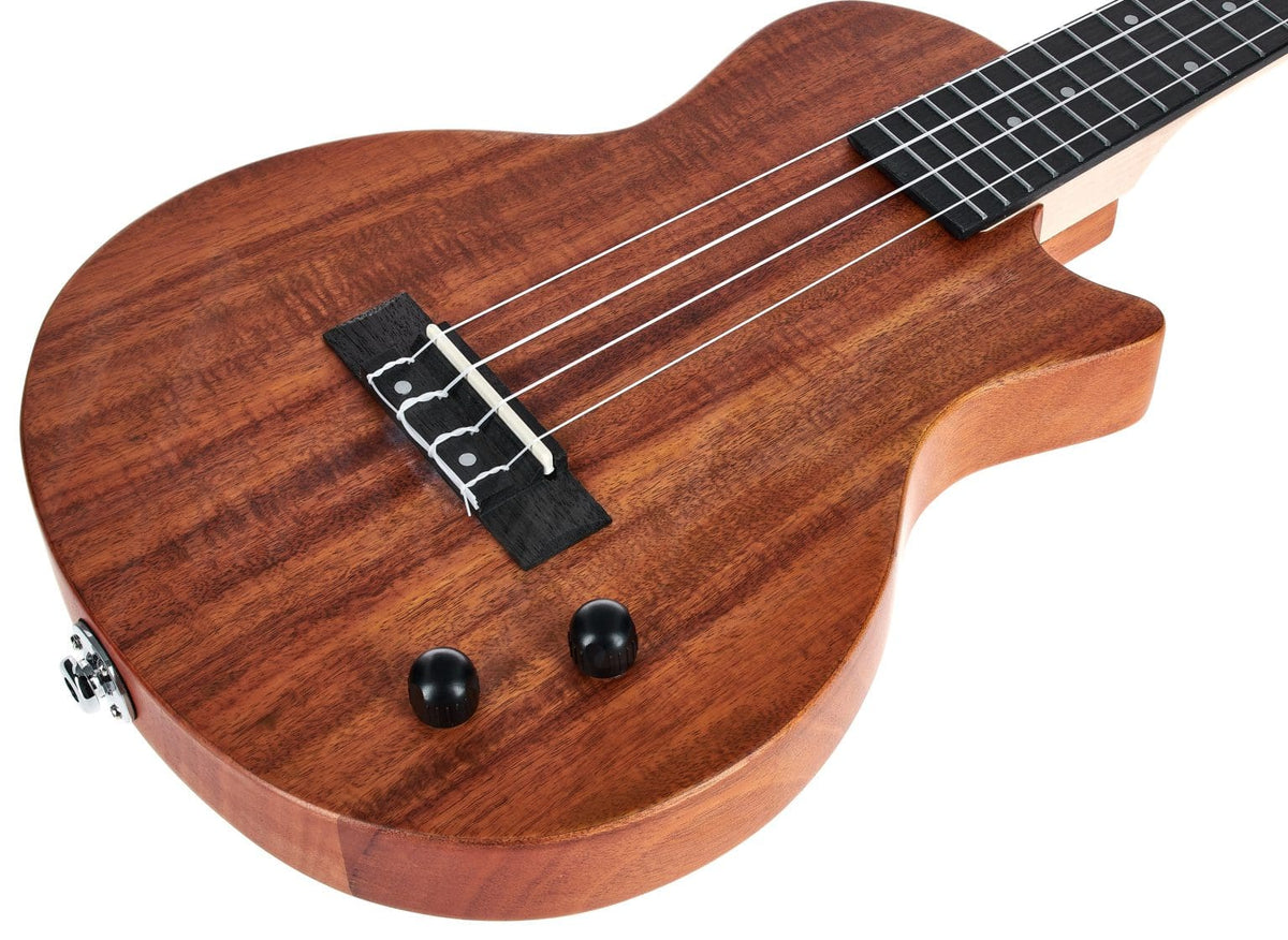 Harley Benton Tenor-Size Electric Ukulele with EQ Sound Pickup