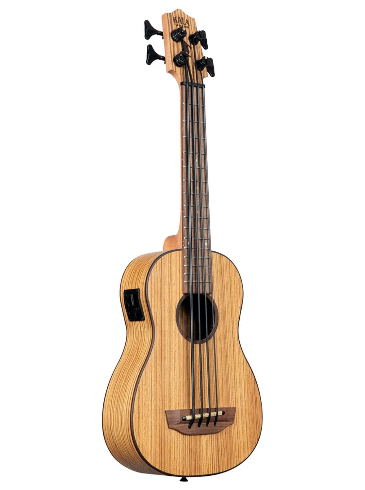 Kala U-Bass Zebrawood 4 NT Ukulele Bass + Soma