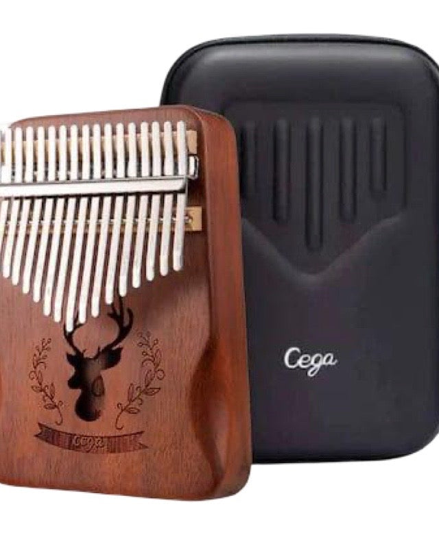 KALIMBA Cega CKE01-C 17-Note Acacia Wood + Hard Case and Accessories