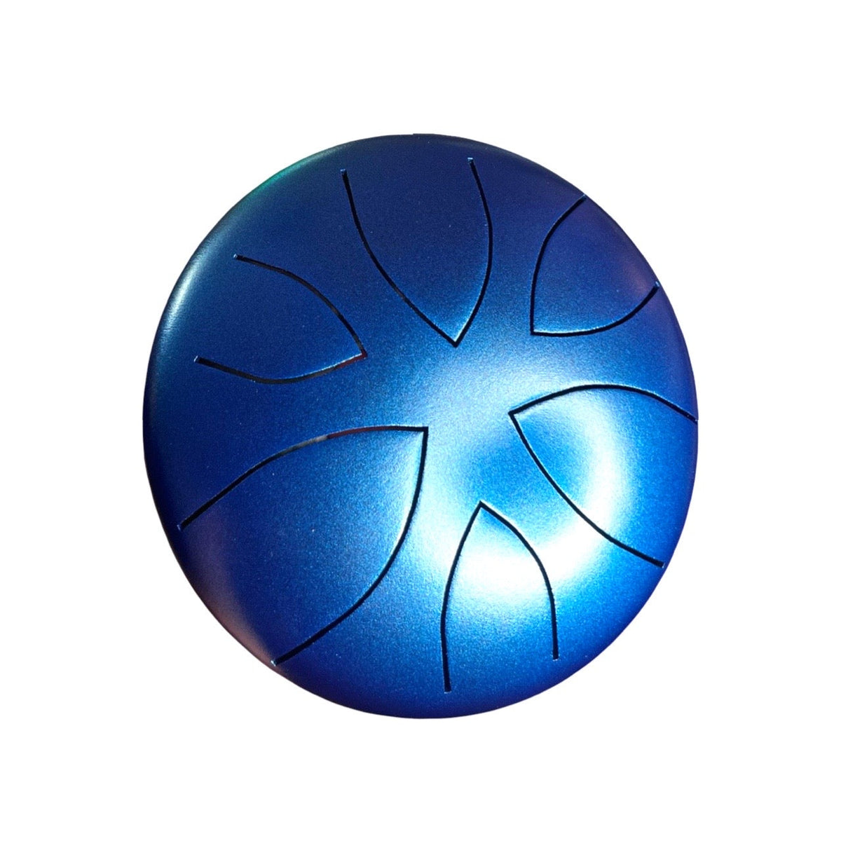 ZVANGA 6" Blue 6 notes 6 main SOLFEGGIO Frequencies Pigoru Workshop Made in Latvia