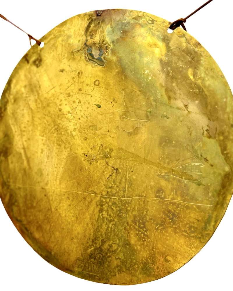Gongs 30cm Made in Latvia by Kambars Varkalis