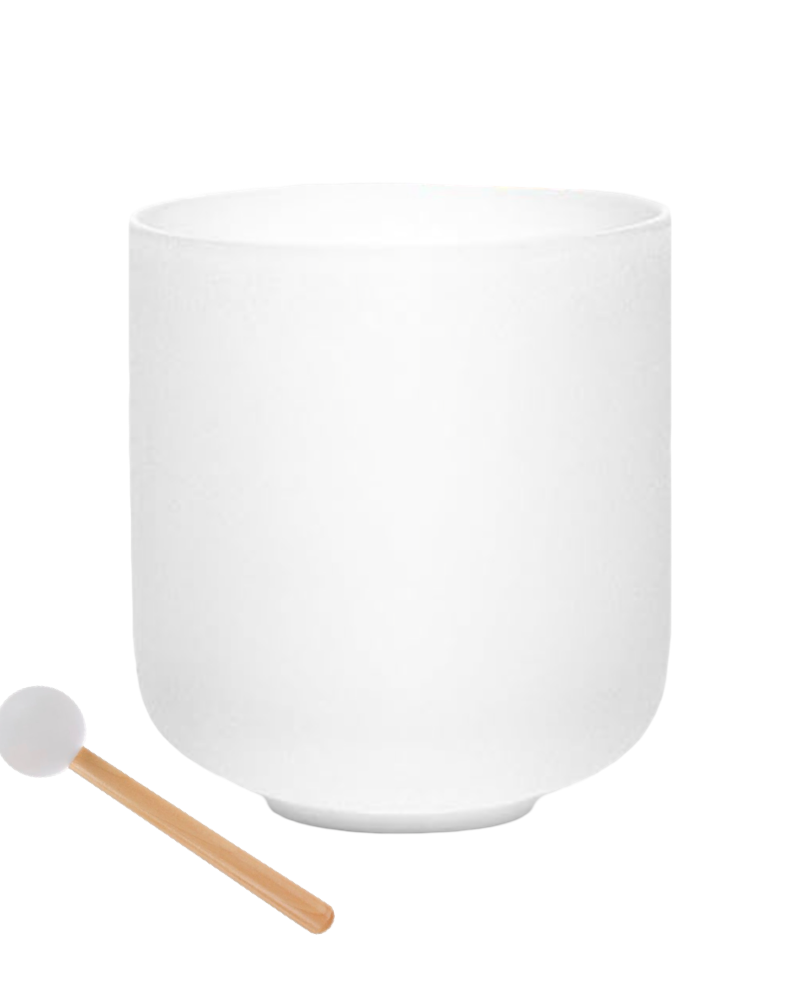 Singing Crystal Bowl 7” G (Sol) for the Throat Chakra, 432 Hz