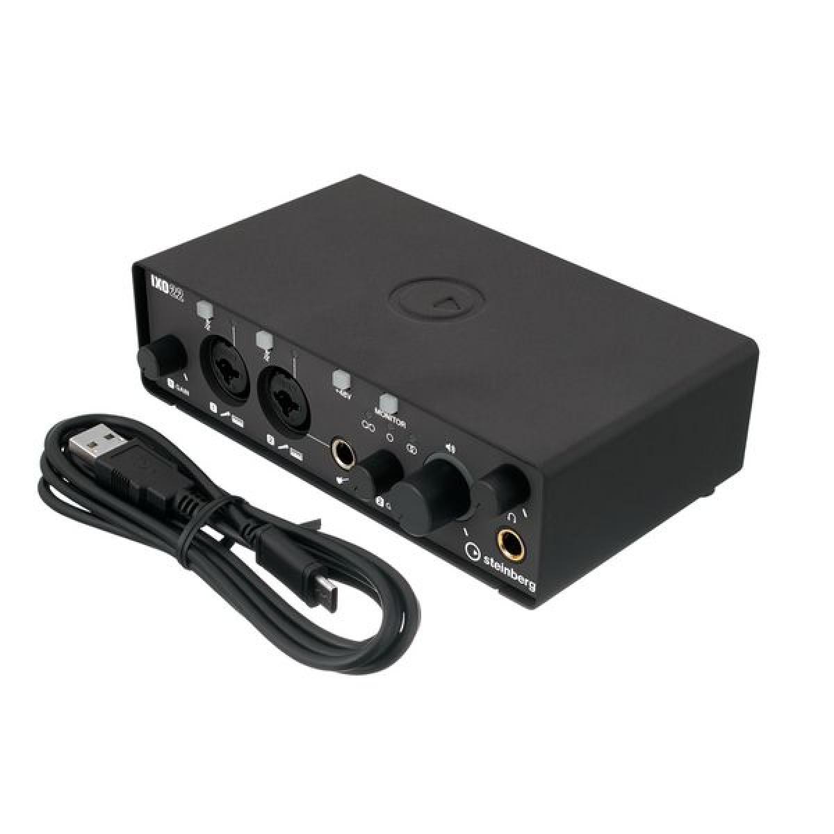 Steinberg IXO 22 Black Sound Card Audio Interface