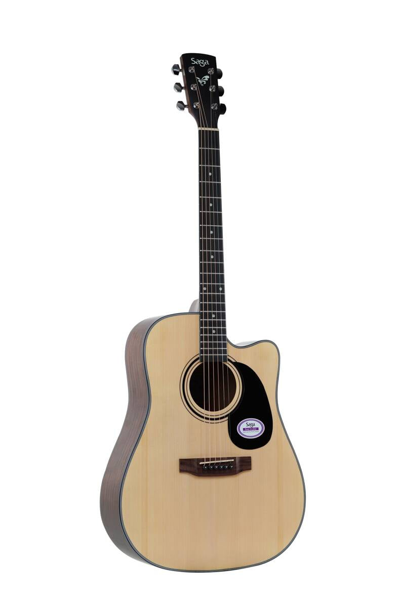 Acoustic Guitar SAGA SF600C NA