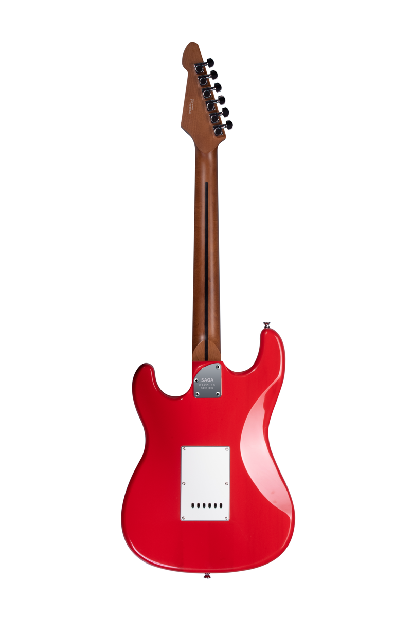 Electric Guitar SAGA SMF1314 RD (SSS) Red