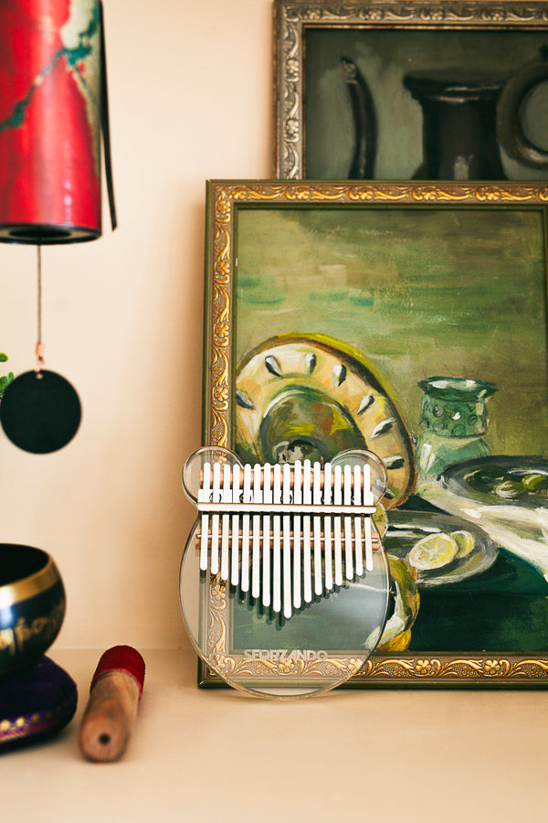 17-Key Acrylic Bear Kalimba