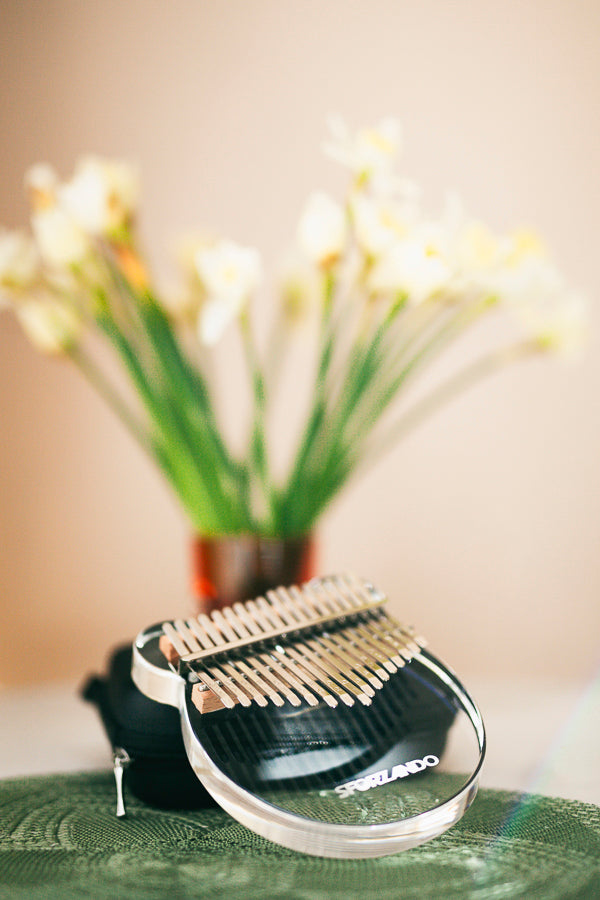 17-Key Acrylic Bear Kalimba