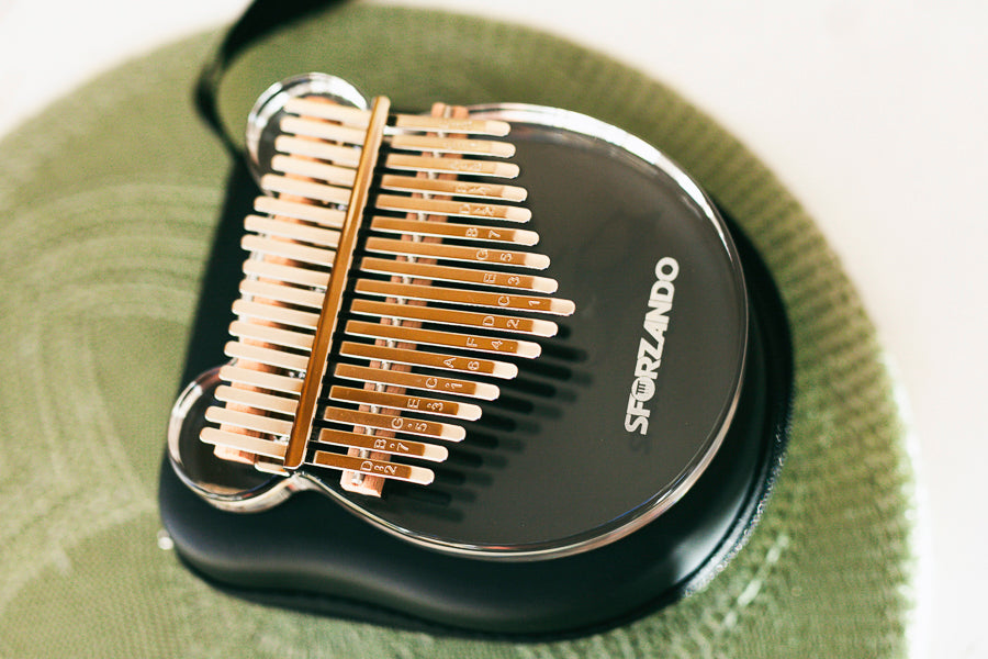 17-Key Acrylic Bear Kalimba