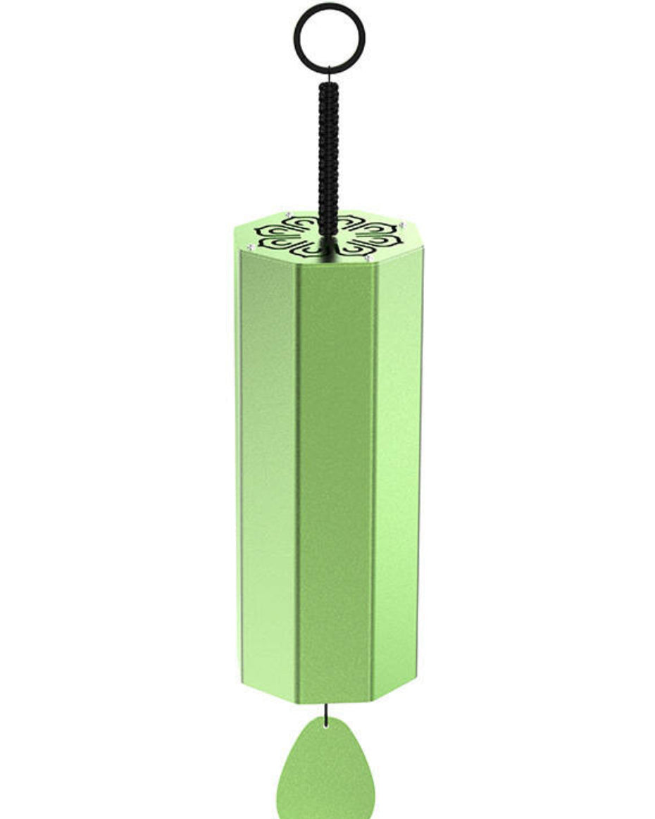 Planetary Wind Chime, 8 Notes, Jupiter Green