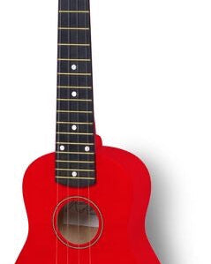 Soprano ukulele Reno RU150-RED + Case