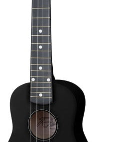 Soprano Ukulele Reno RU150-BLK + Case