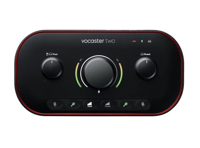 Focusrite Vocaster Two podcast interface Sound card Audio Interface