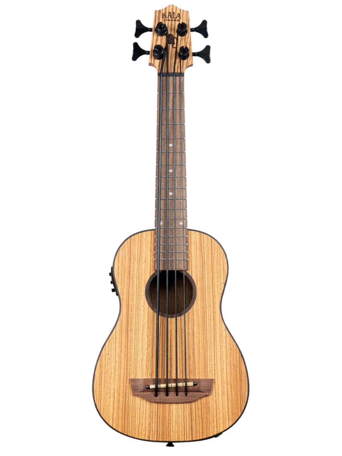 Kala U-Bass Zebrawood 4 NT Ukulele Bass + Soma