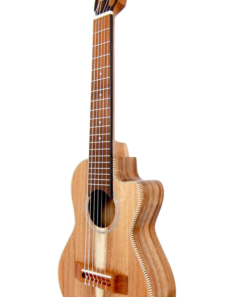 APC GT CW Guitalele Tenora-sized ukulele in KOA (ADGCEA tuning)