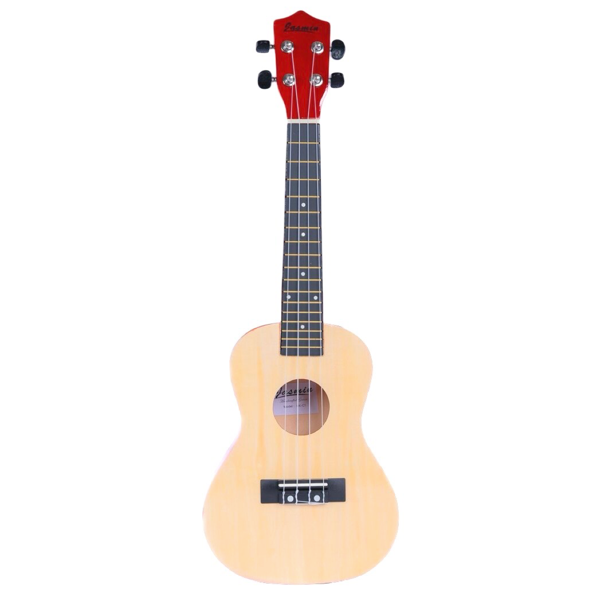 Complete Concert-Size Ukulele Set for Beginners, Jasmin Natural
