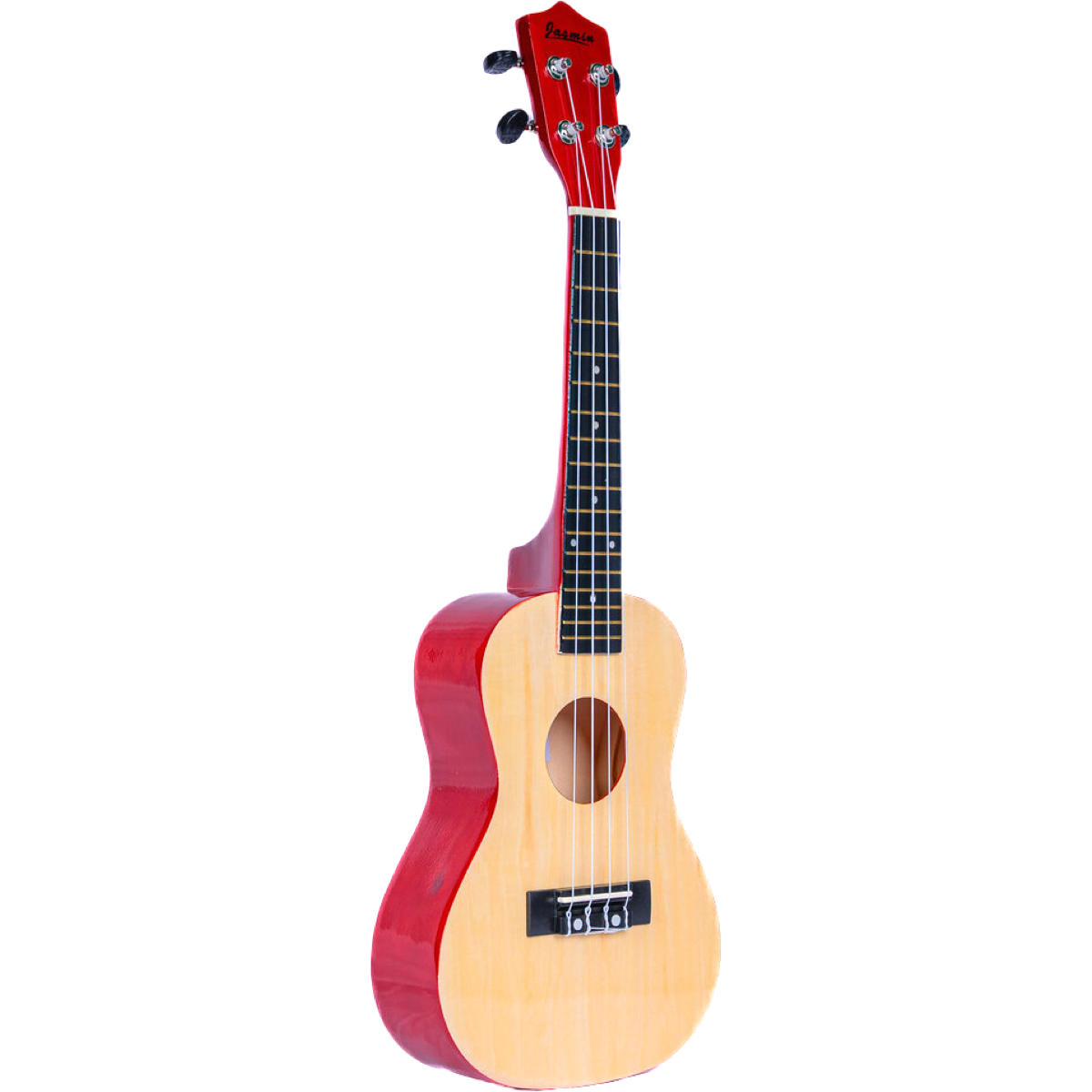 Complete Concert-Size Ukulele Set for Beginners, Jasmin Natural
