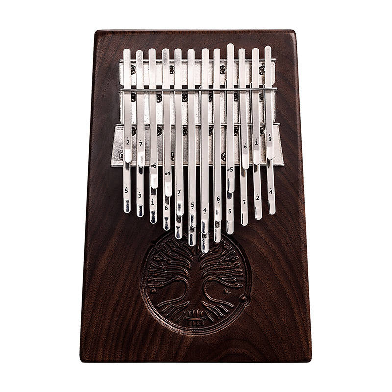 432Hz Kalimba Tree of Life Valrieksta, 24 keys, with a premium hard case