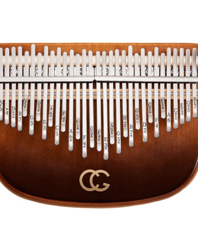 KALIMBA Chromatic Scale 34 Keys Acacia Wood Hardcase and Accessories CGC34R