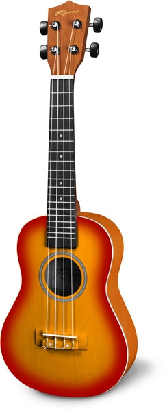 Concert-size ukulele Reno RU300-CS + Case