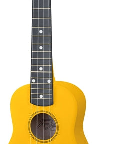 Soprano-sized ukulele Reno RU150-YEL