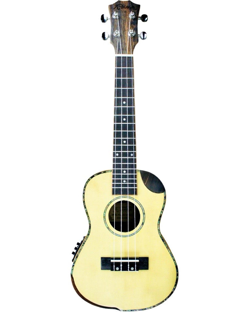 Reno 380CE concert-size ukulele with EQ and built-in tuner