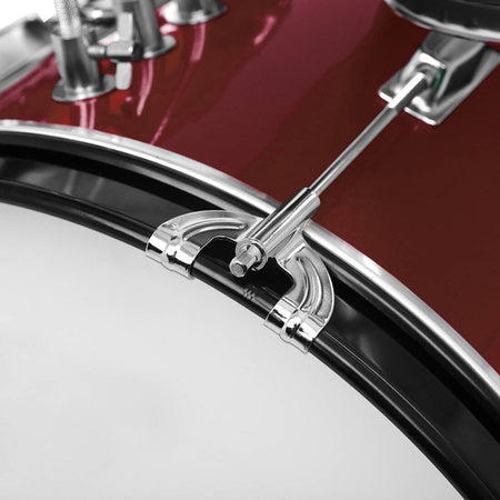 Drum set for preschool-aged children, red