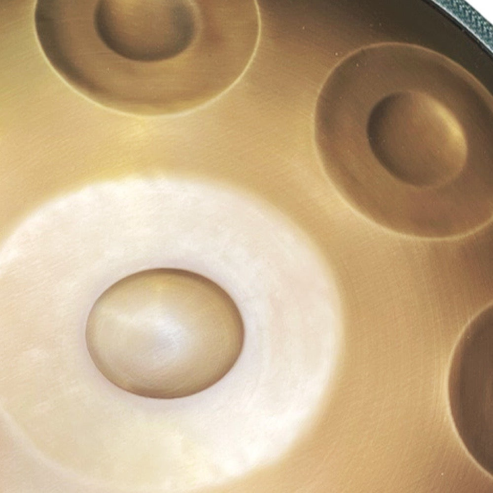 Cosmo Handpan drum, 12 notes, 22" size, Rose Gold finish, AISI430 + Soma