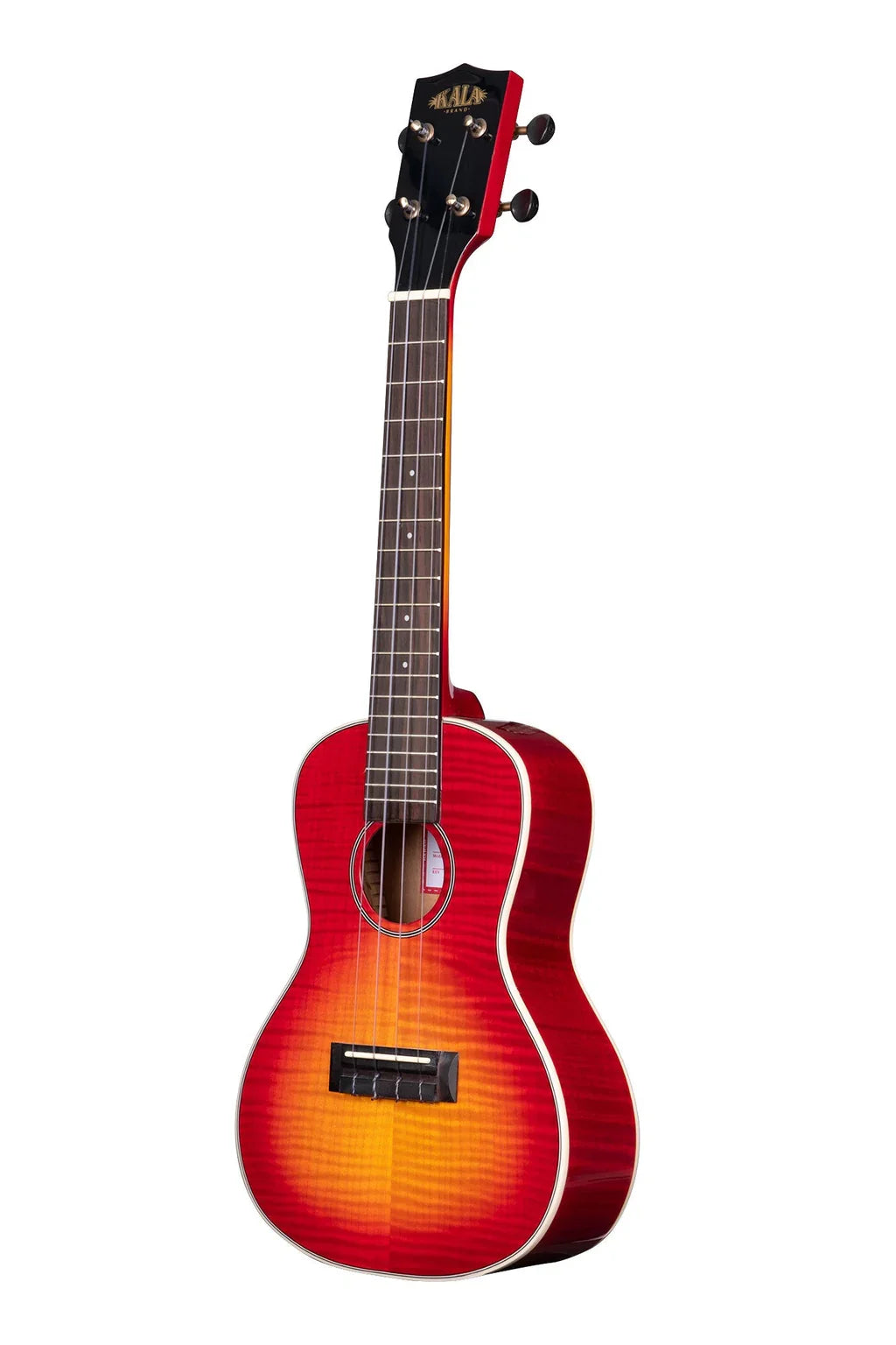 Kala Maple Cherry Burst Concert-Size Ukulele