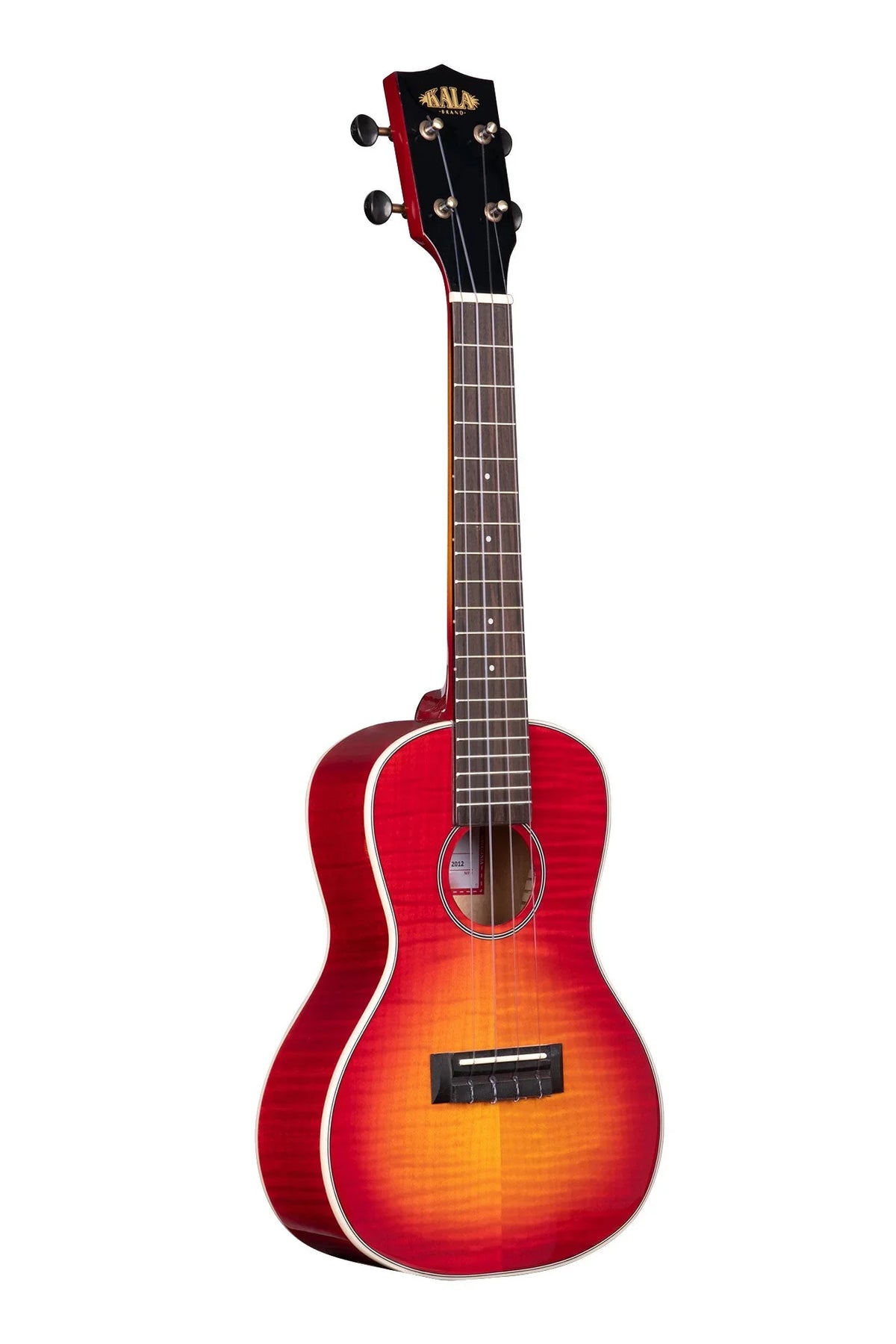 Kala Maple Cherry Burst Concert-Size Ukulele