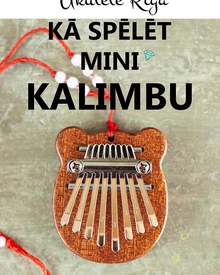 PDF book "HOW TO PLAY THE MINI KALIMBA"