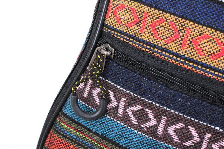 Concert-size ukulele bag, Ethnic Stripes