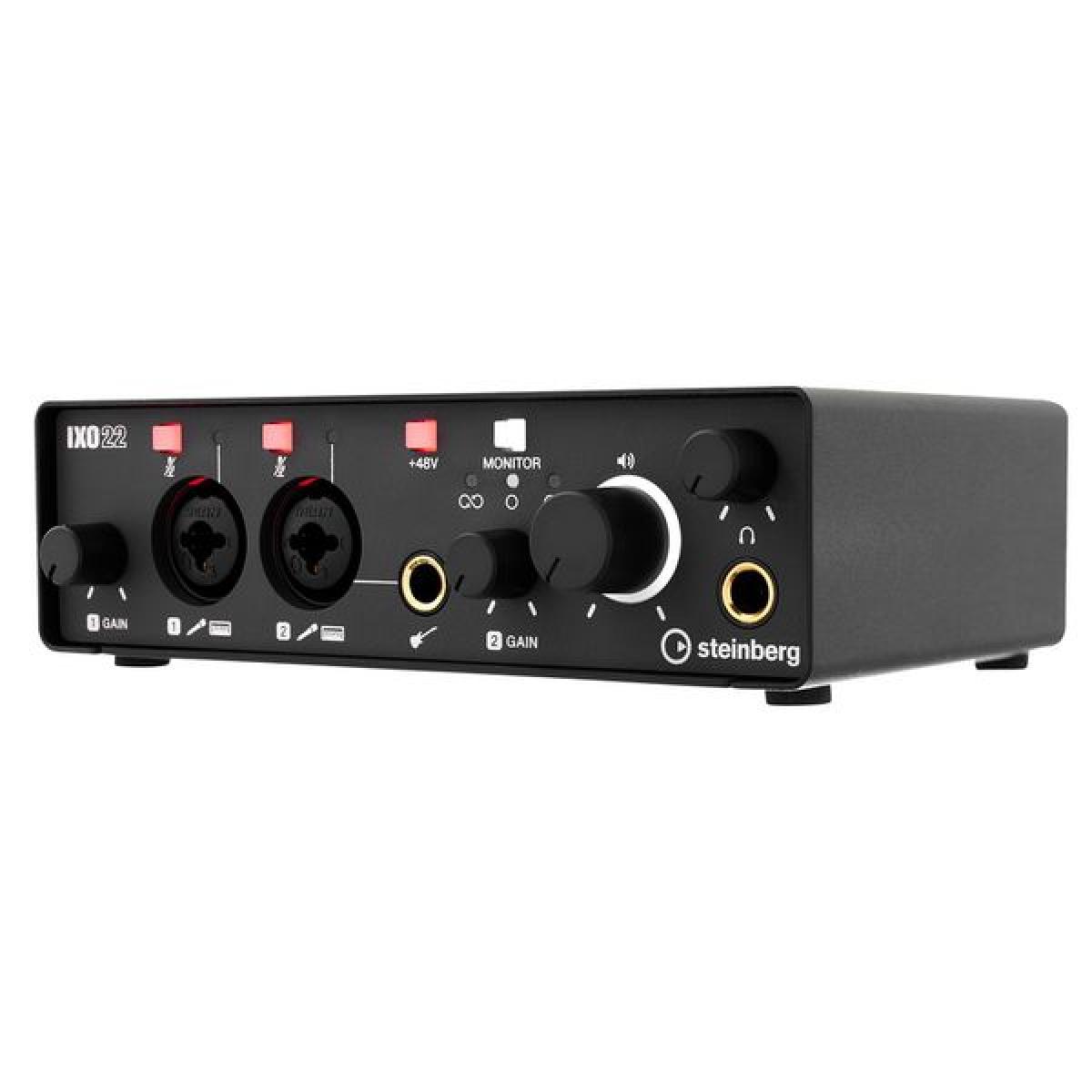 Steinberg IXO 22 Black Sound Card Audio Interface