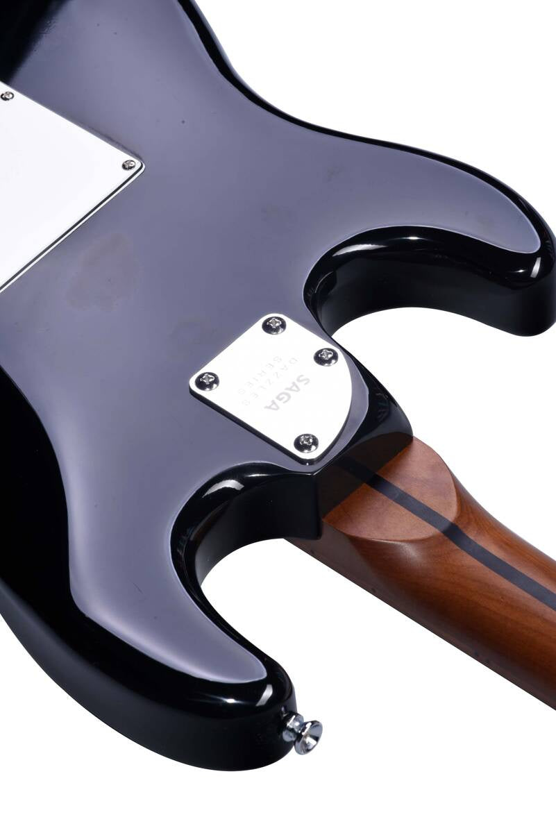 Electric Guitar SAGA SMF1314H BK (HSS) Black